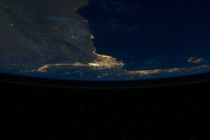 Nile River Delta, Mediterranean Sea (NASA, International Space Station, 08/18/11)