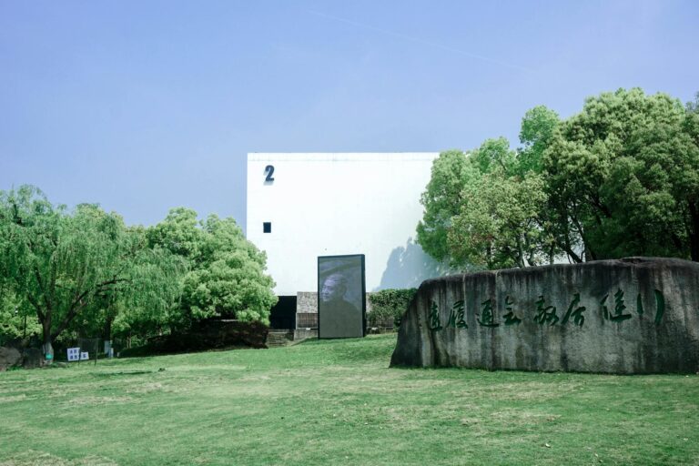 green trees on green field